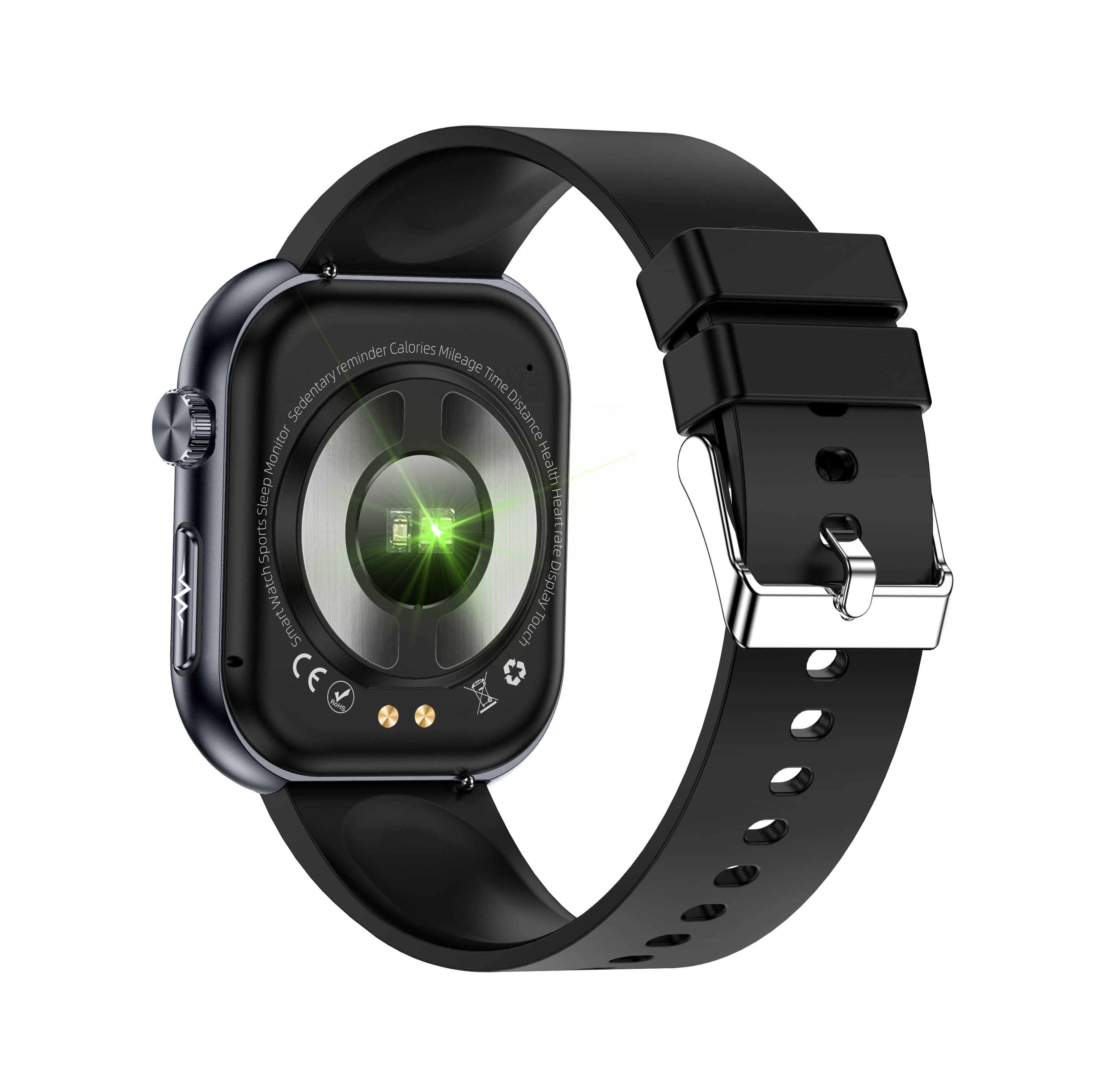 CFY587 Blood Sugar Monitoring Smart Watch With Blood Pressure ECG/EKG Heart Rate Health Fitness Tracker